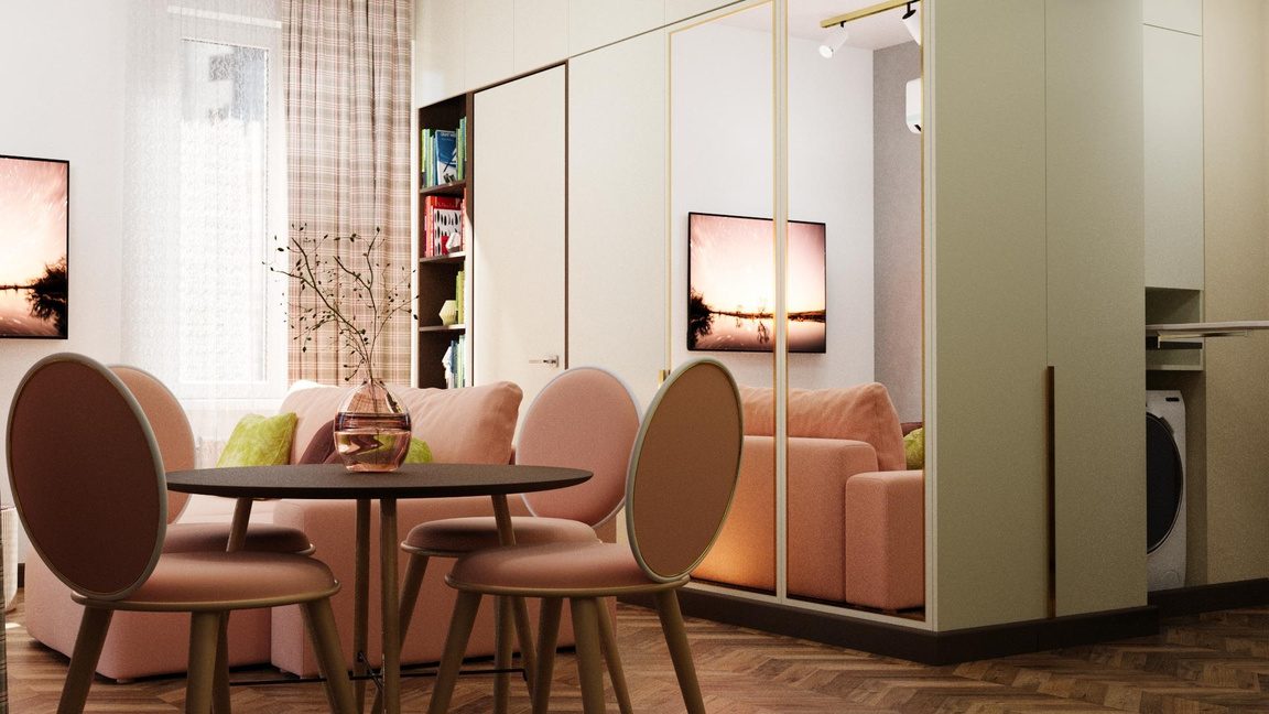 Color Composition — Living room, view 2