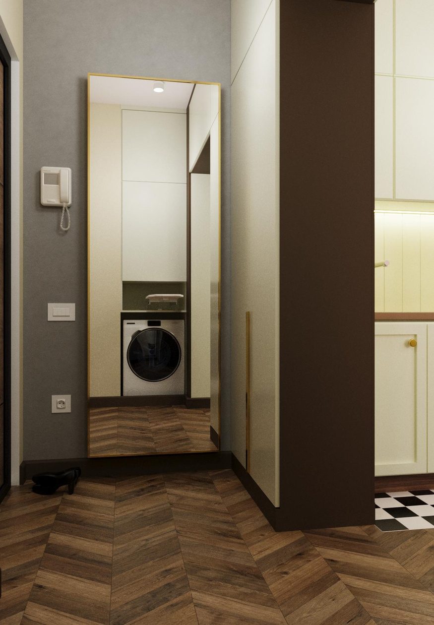 Color Composition — Hallway, view 2